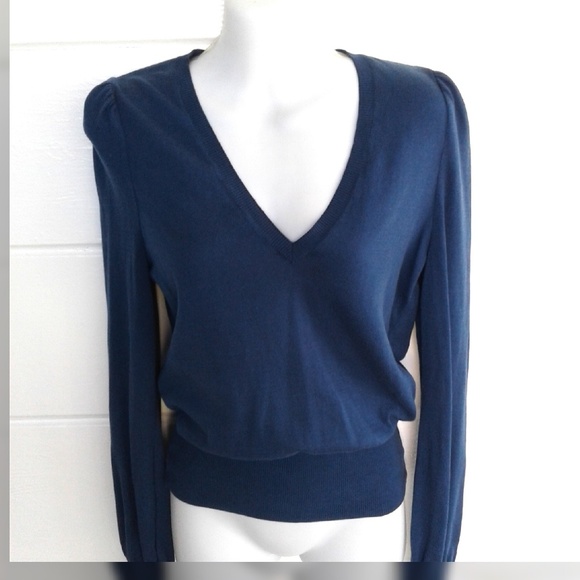 See By Chloe Sweaters - Sale $⬇ See by Chloe Blue Knit Top Sweater Small